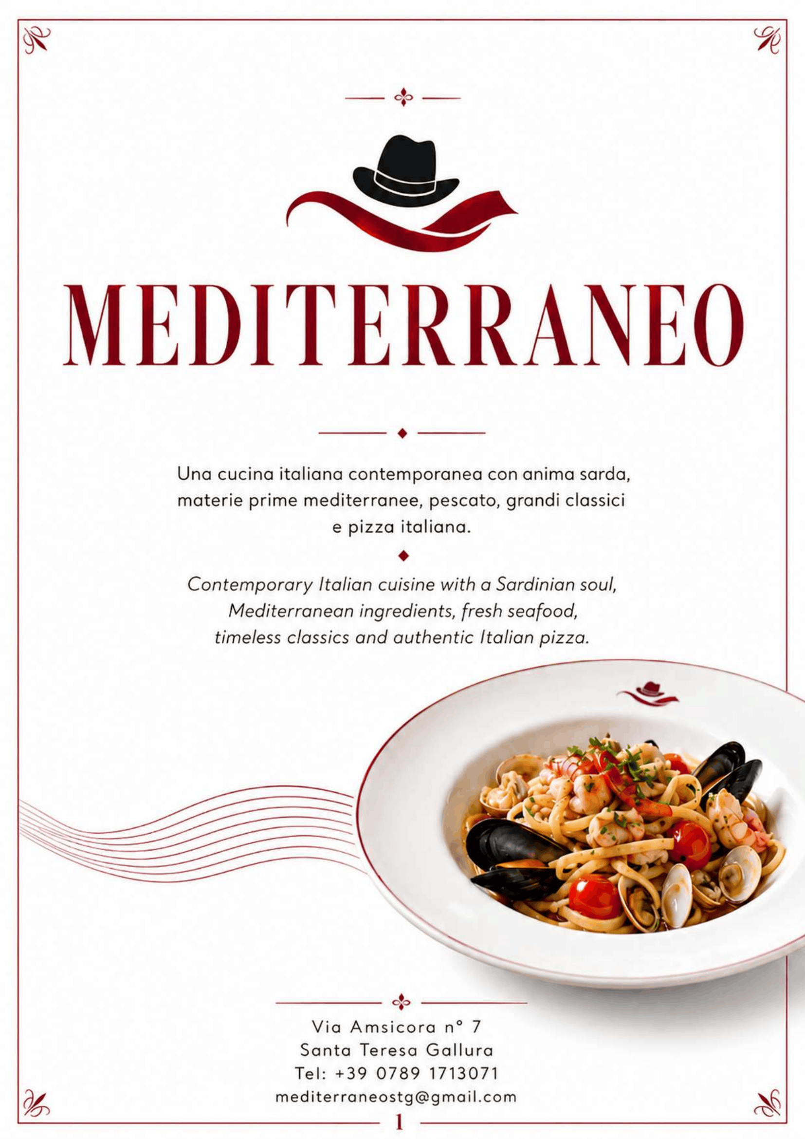 Anteprima Menu Caffè Mediterraneo